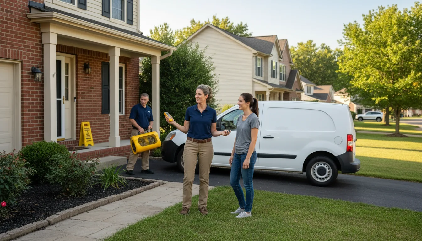 Residential water damage restoration in Clarkdale, AZ